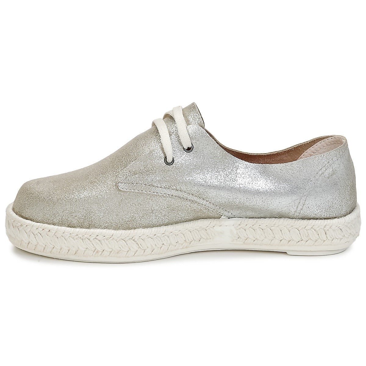 Scarpe Espadrillas Donna Bunker IBIZA Argento
