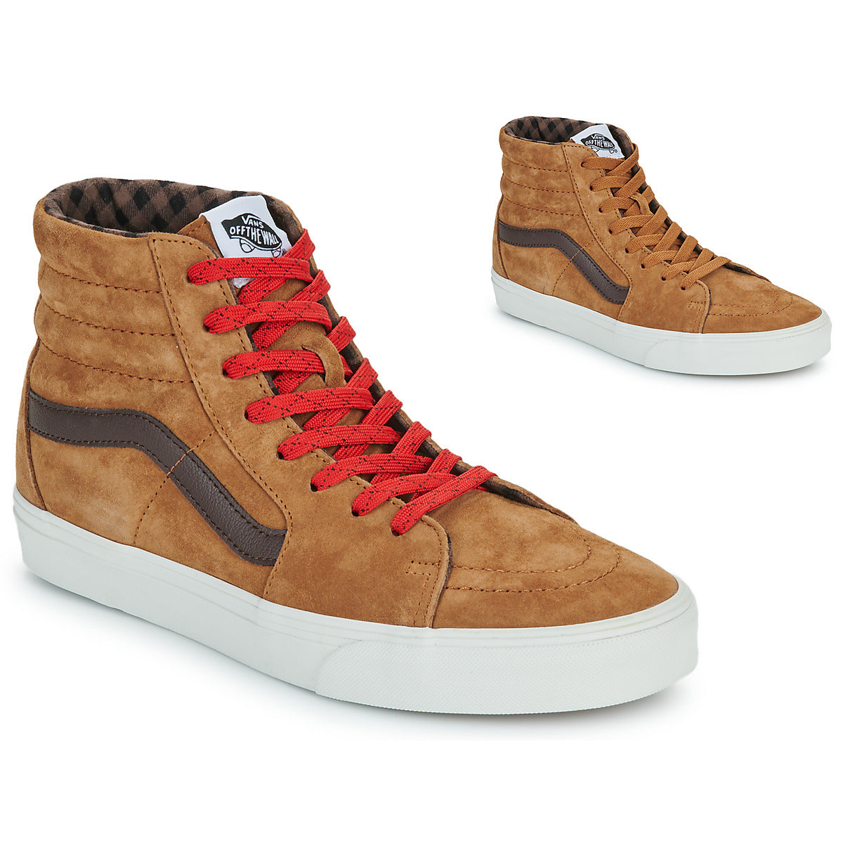 Sneakers alte Uomo Vans  SK8-Hi  Marrone
