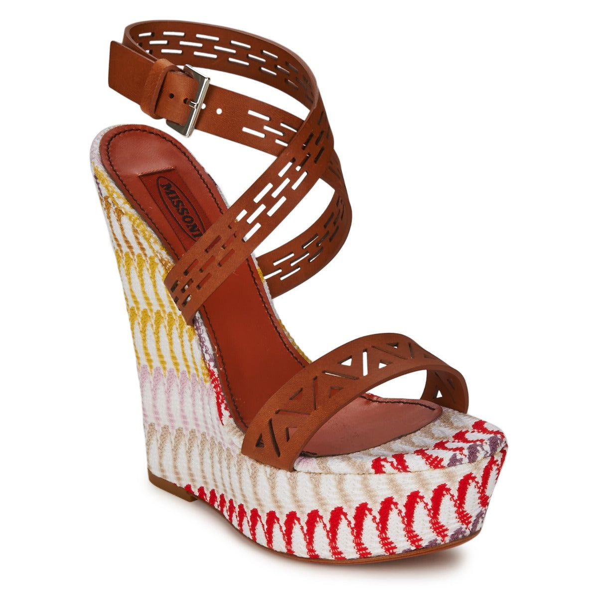 Sandali Donna Missoni XM015 Marrone