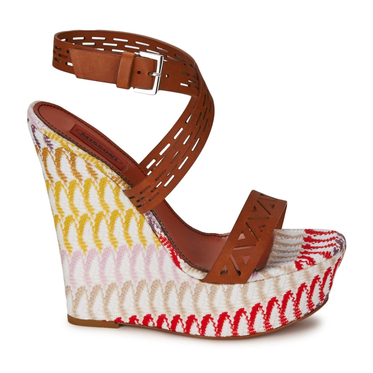 Sandali Donna Missoni XM015 Marrone