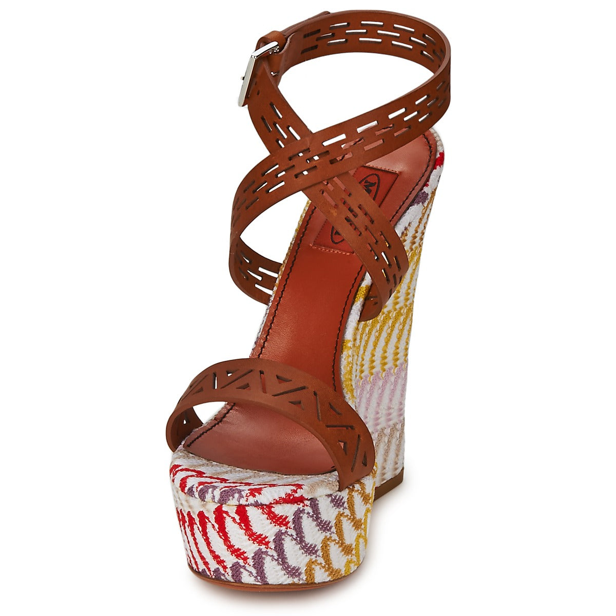 Sandali Donna Missoni XM015 Marrone