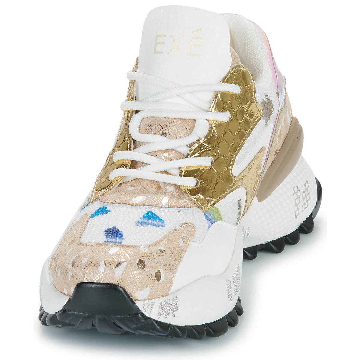 Sneakers basse Donna Exé Shoes DIVONA Bianco