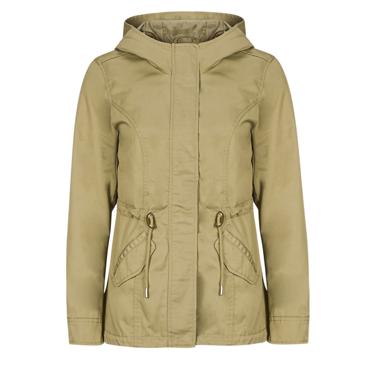 Parka Donna Only  ONLLORCA 2023 CANVAS PARKA CC  Verde