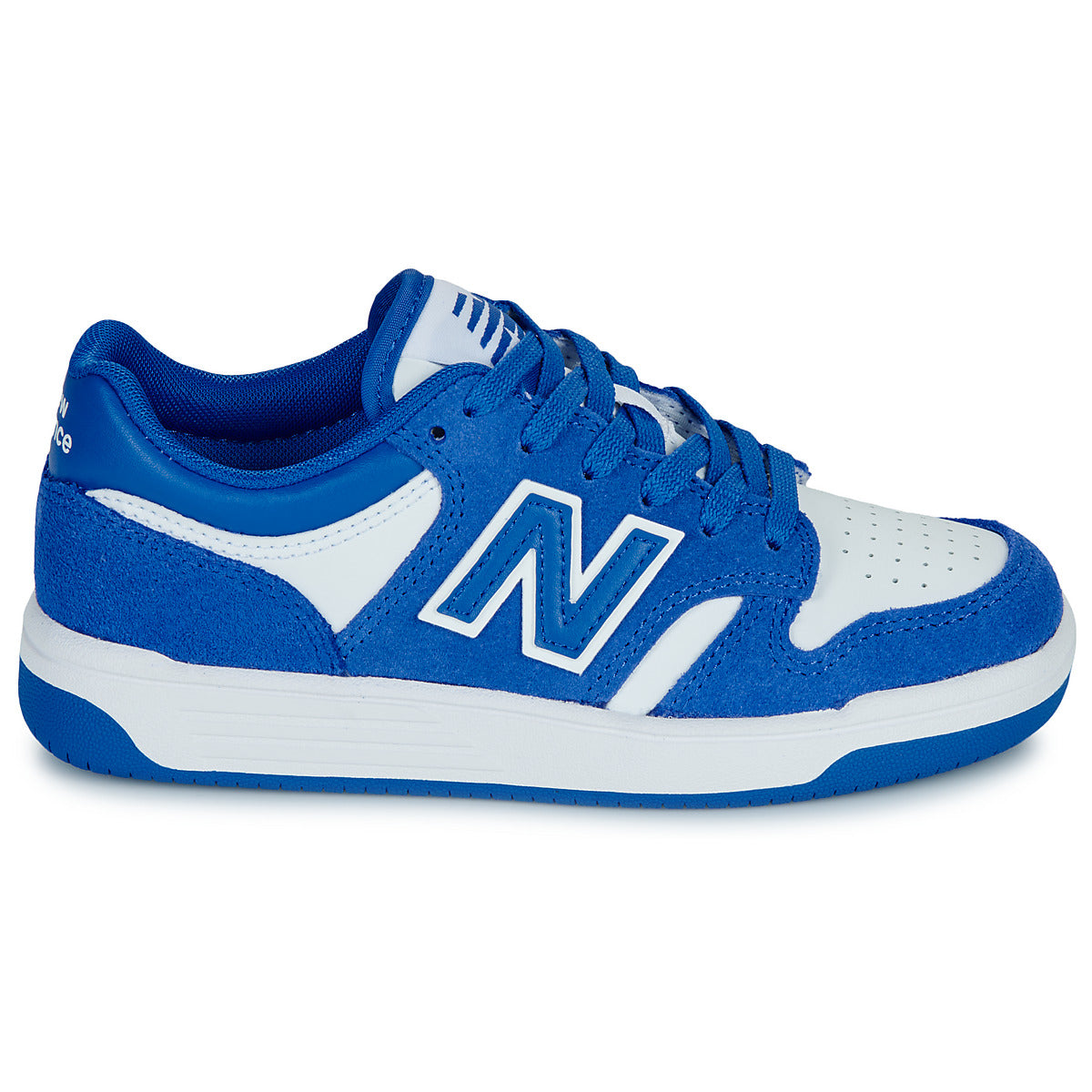 Scarpe bambini ragazza New Balance  480  Blu
