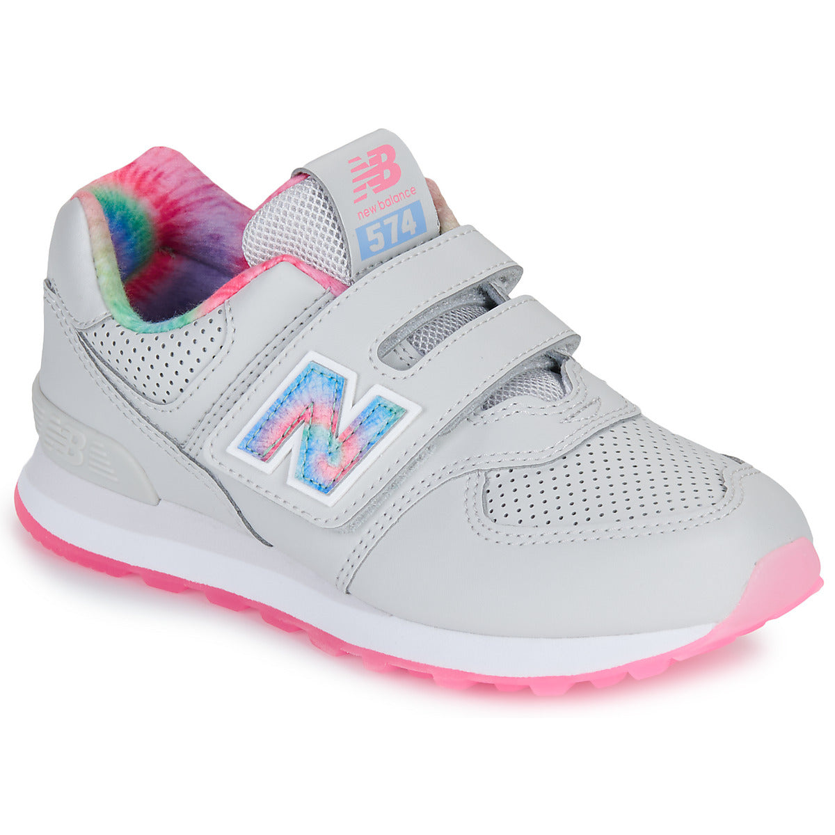 Scarpe bambini ragazza New Balance  574  Grigio