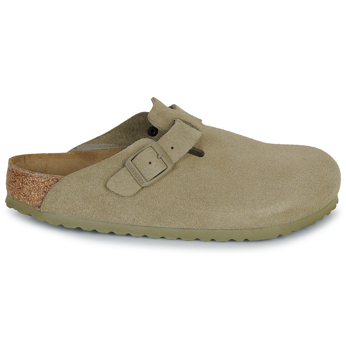 Scarpe Uomo BIRKENSTOCK  Boston LEVE Faded Khaki  Kaki