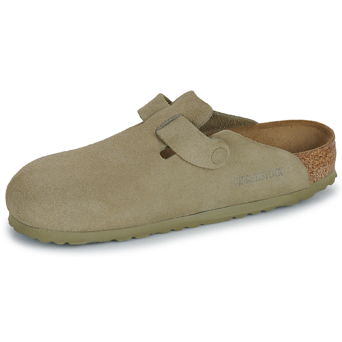 Scarpe Uomo BIRKENSTOCK  Boston LEVE Faded Khaki  Kaki