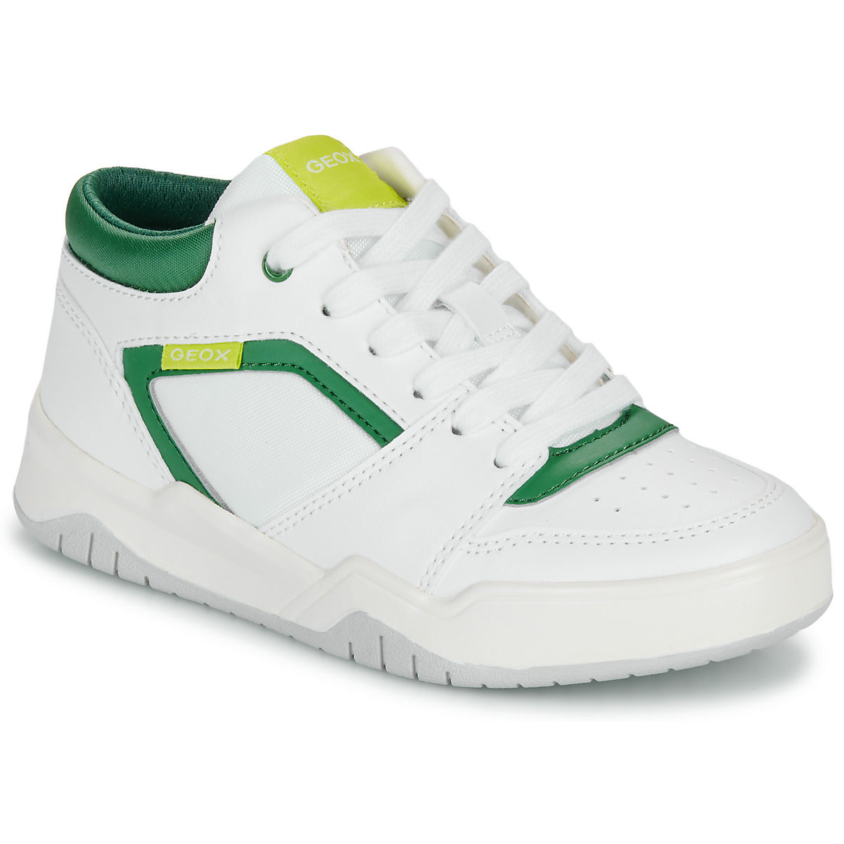 Scarpe bambini ragazza Geox  J PERTH BOY  Bianco