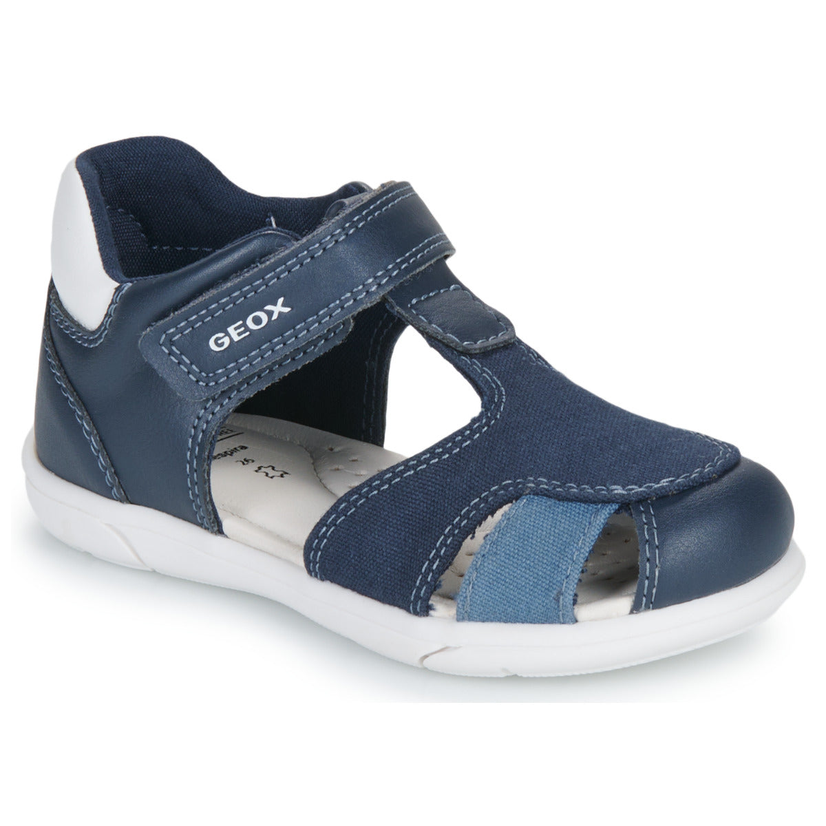 Sandali bambini ragazza Geox B SANDAL ZAPITO BOY Blu