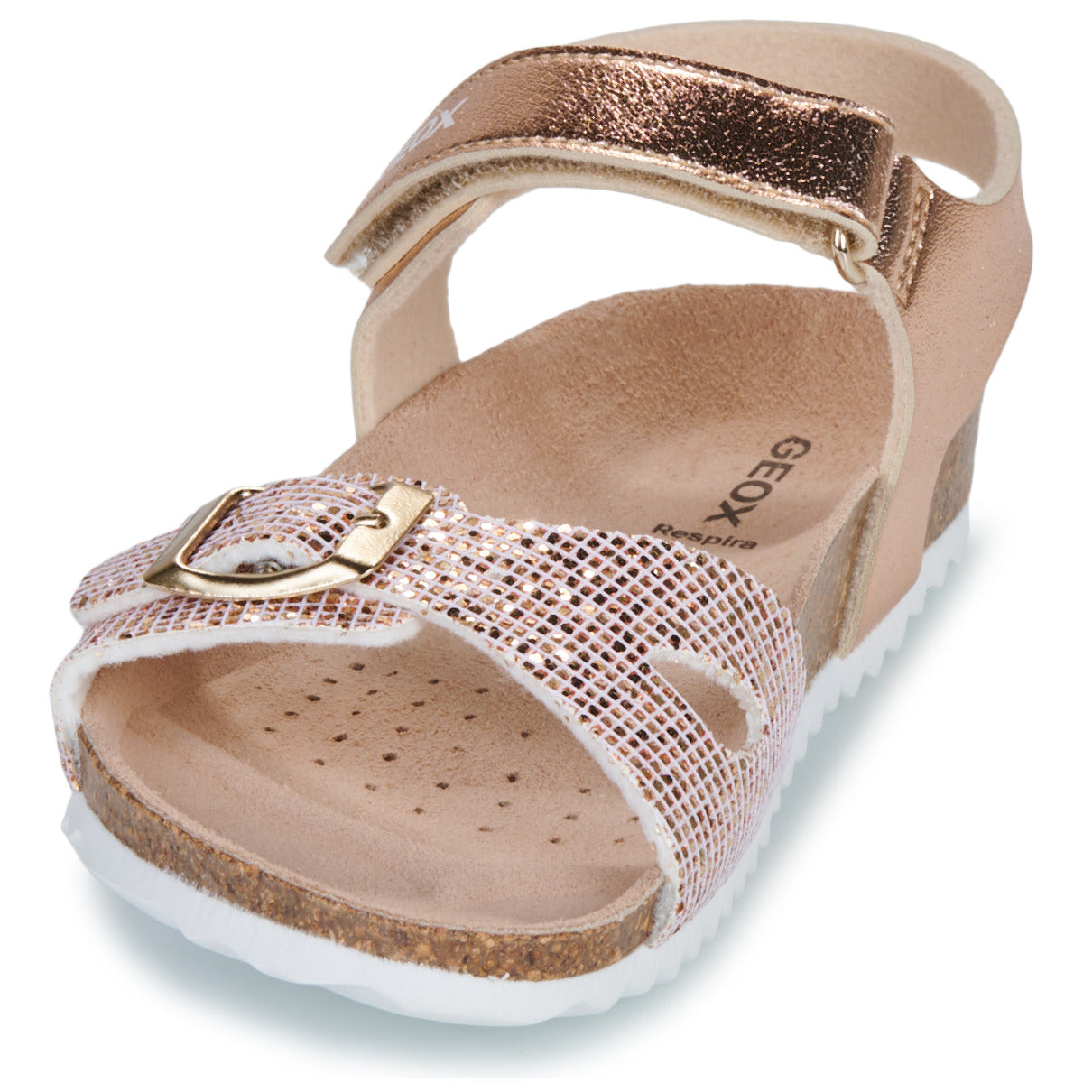 Sandali bambini ragazza Geox  J ADRIEL GIRL  Oro