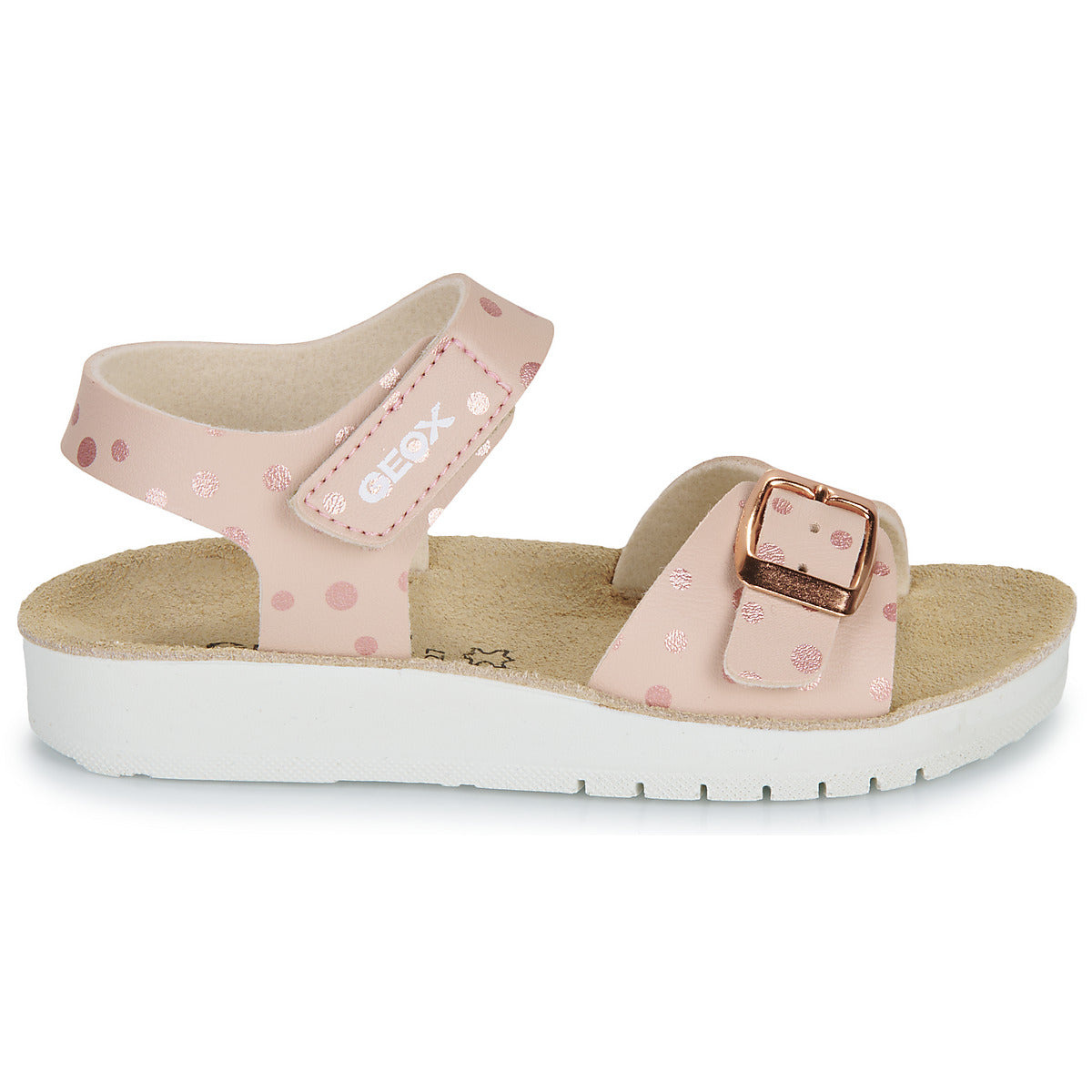 Sandali bambini ragazza Geox  J SANDAL COSTAREI GI  Rosa