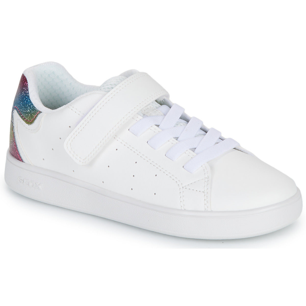 Scarpe bambini ragazza Geox  J ECLYPER GIRL  Bianco