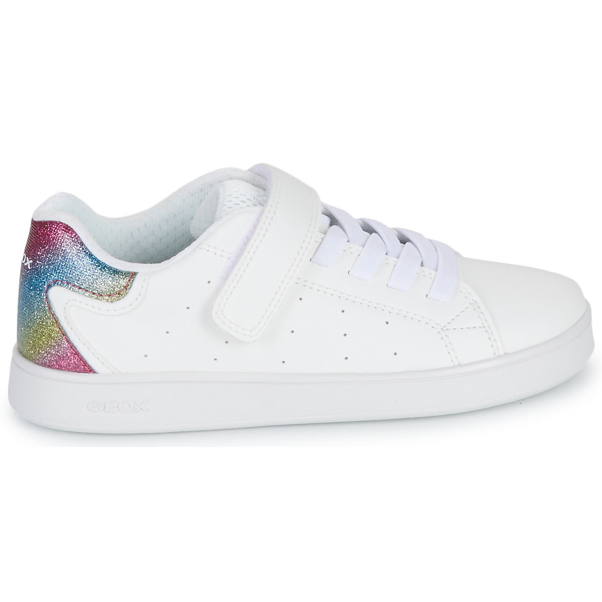 Scarpe bambini ragazza Geox  J ECLYPER GIRL  Bianco