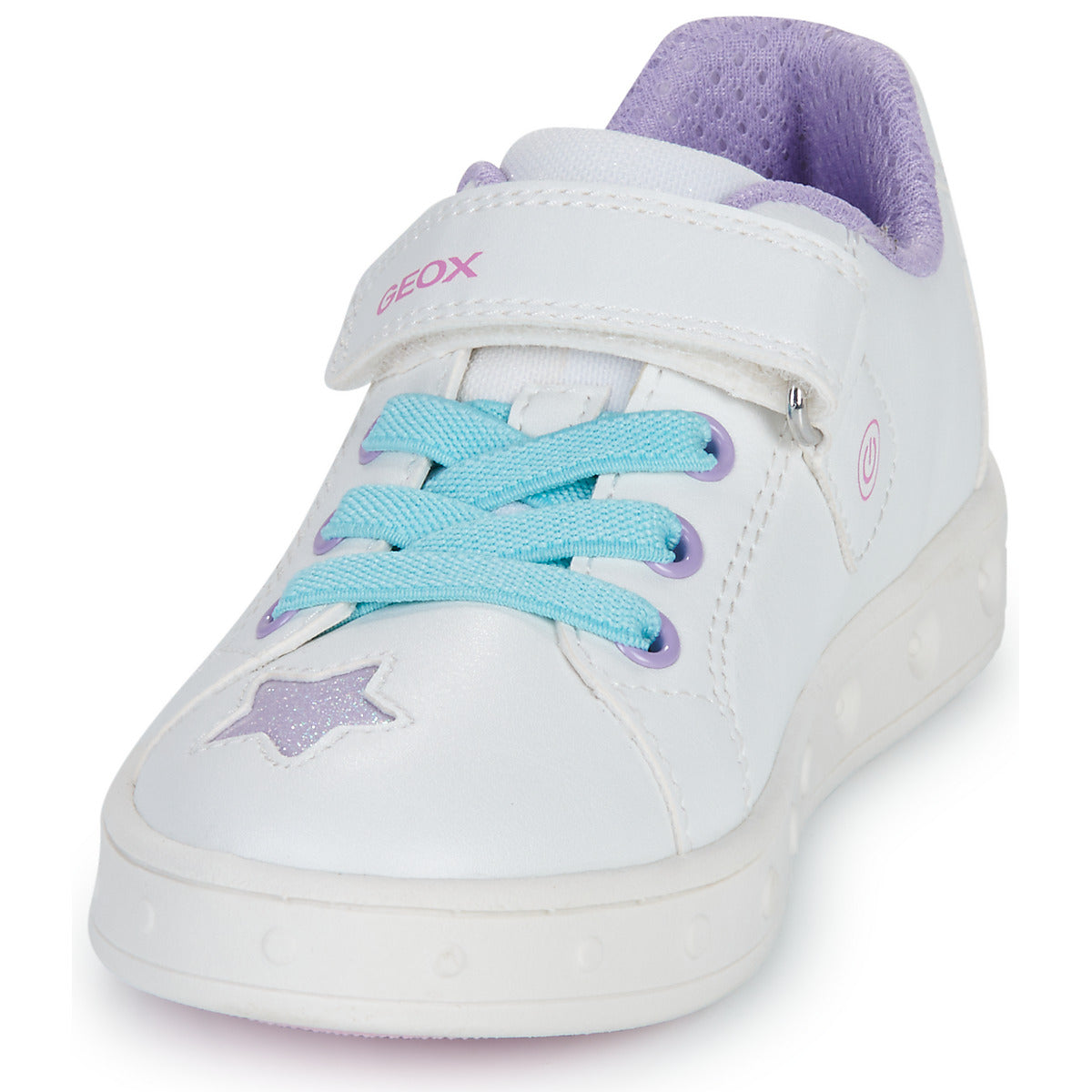 Scarpe bambini ragazza Geox  J SKYLIN GIRL  Bianco