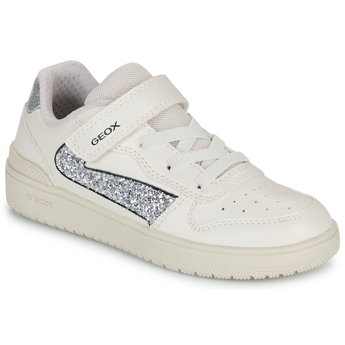 Scarpe bambini ragazza Geox  J WASHIBA GIRL  Bianco