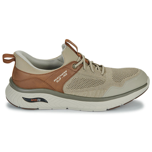 Sneakers Uomo Skechers  SLIP-INS: ARCH FIT CROSSER - EMERIC  Beige
