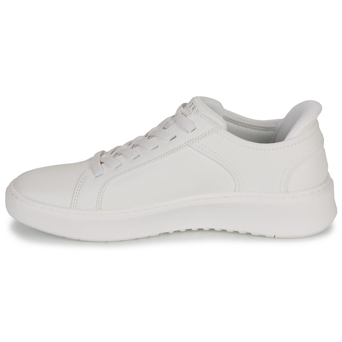 Sneakers Uomo Skechers SLIP-INS: COURT BREAK - DOUBLE VENTED Bianco