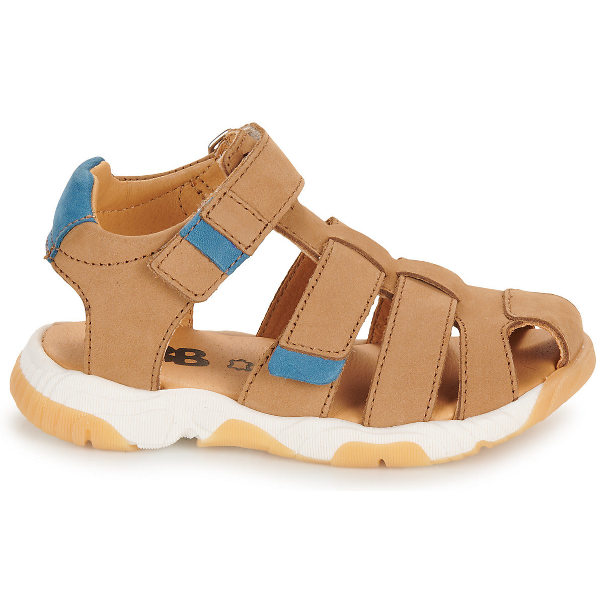 Sandali bambini ragazzo GBB  CORNELIUS  Marrone