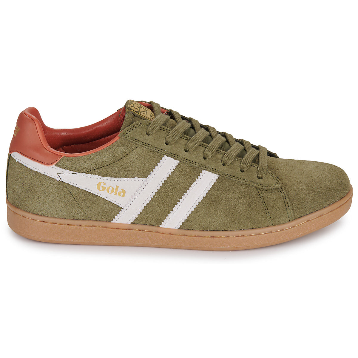 Sneakers Uomo Gola  Equipe II Suede  Kaki