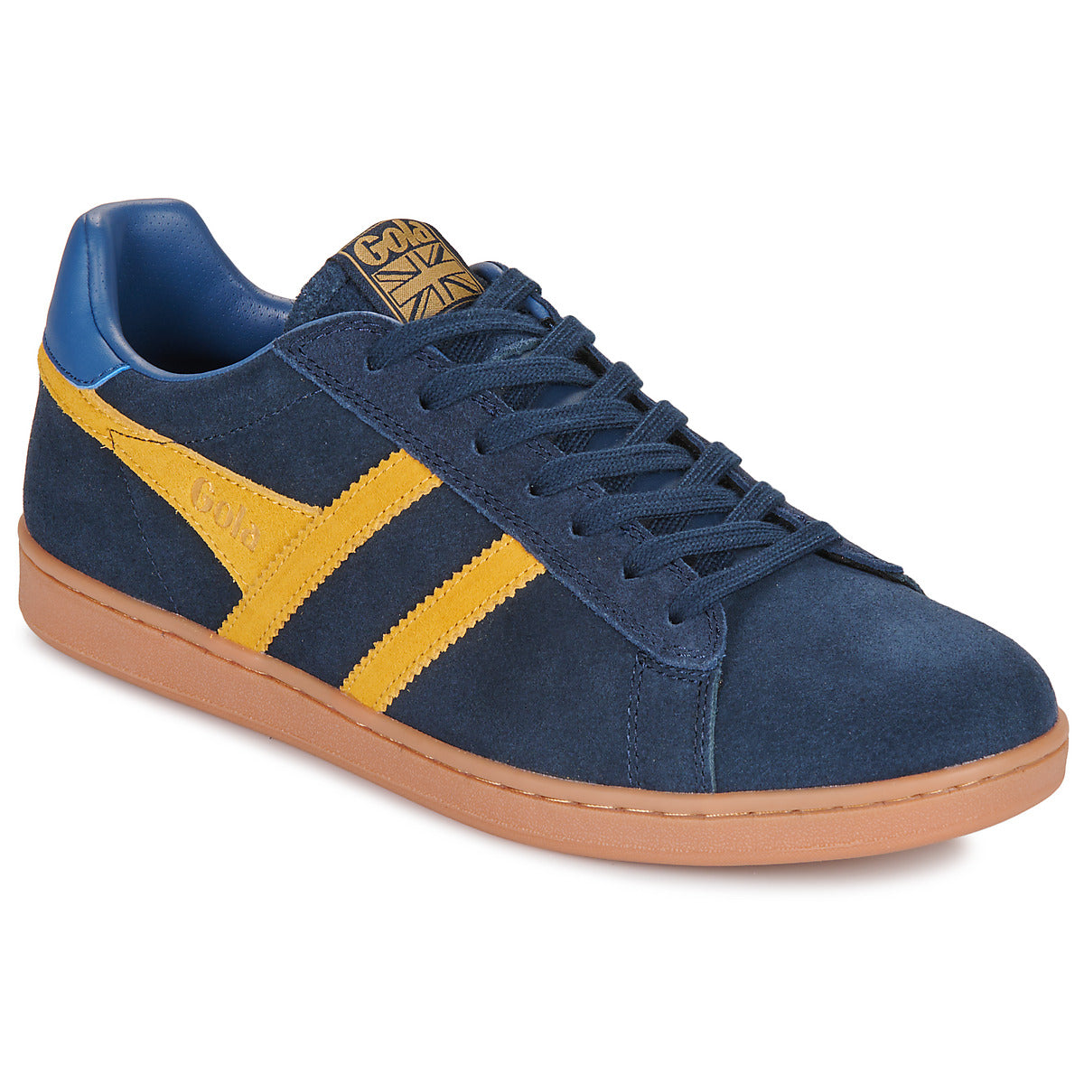 Sneakers Uomo Gola  Equipe II Suede  Blu