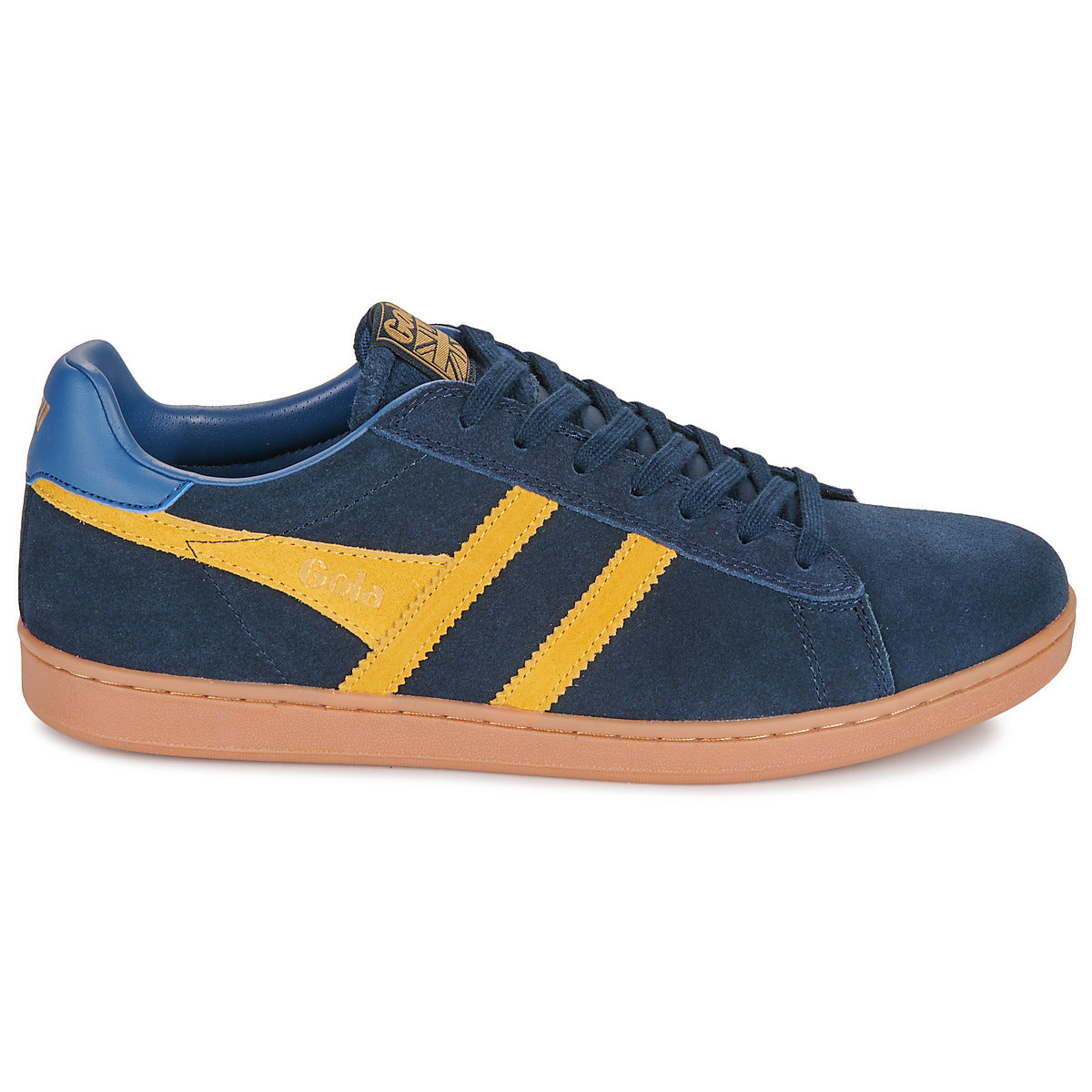Sneakers Uomo Gola  Equipe II Suede  Blu