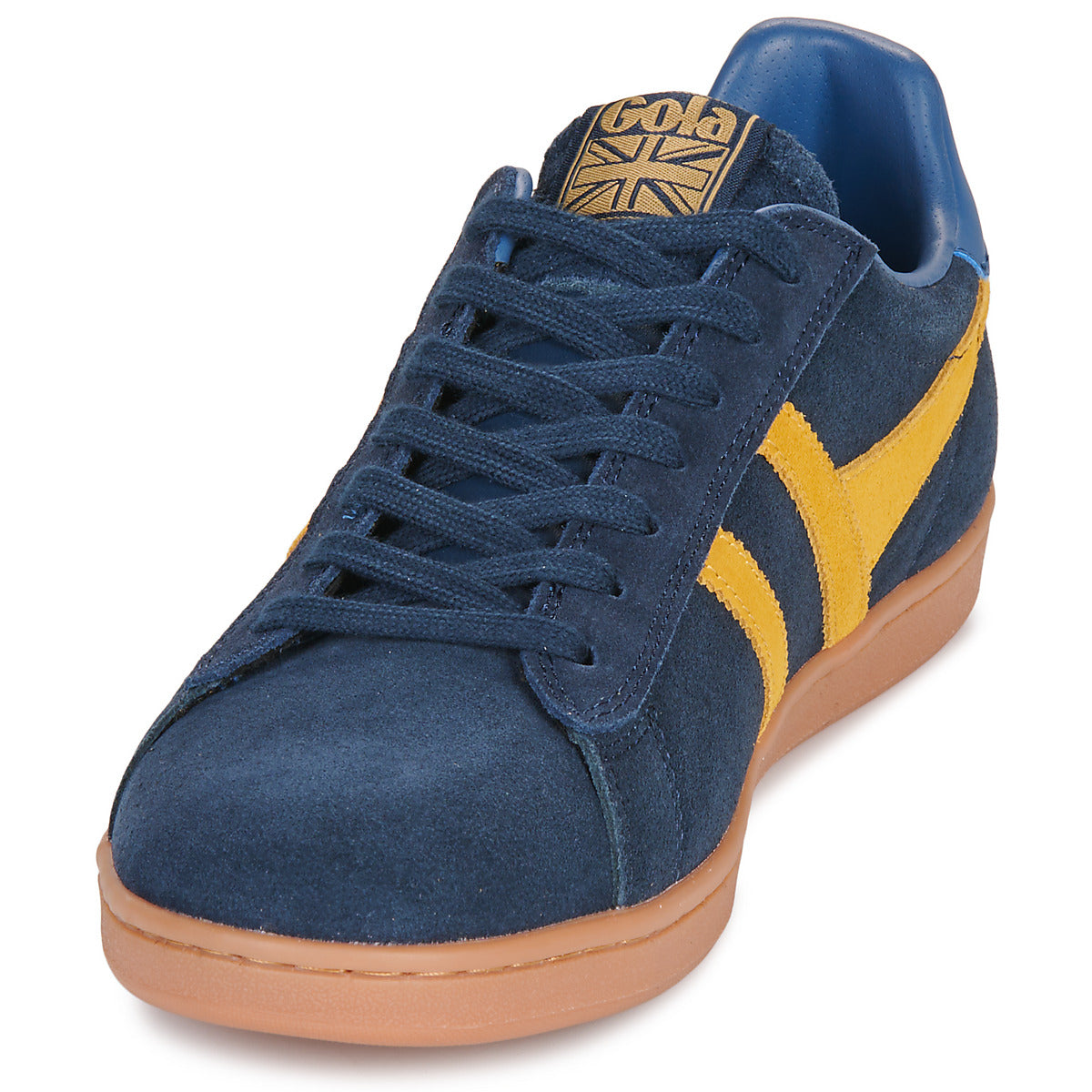 Sneakers Uomo Gola  Equipe II Suede  Blu
