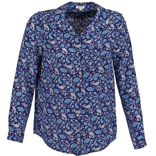 Camicia Donna Manoush BANDANA SILK Blu