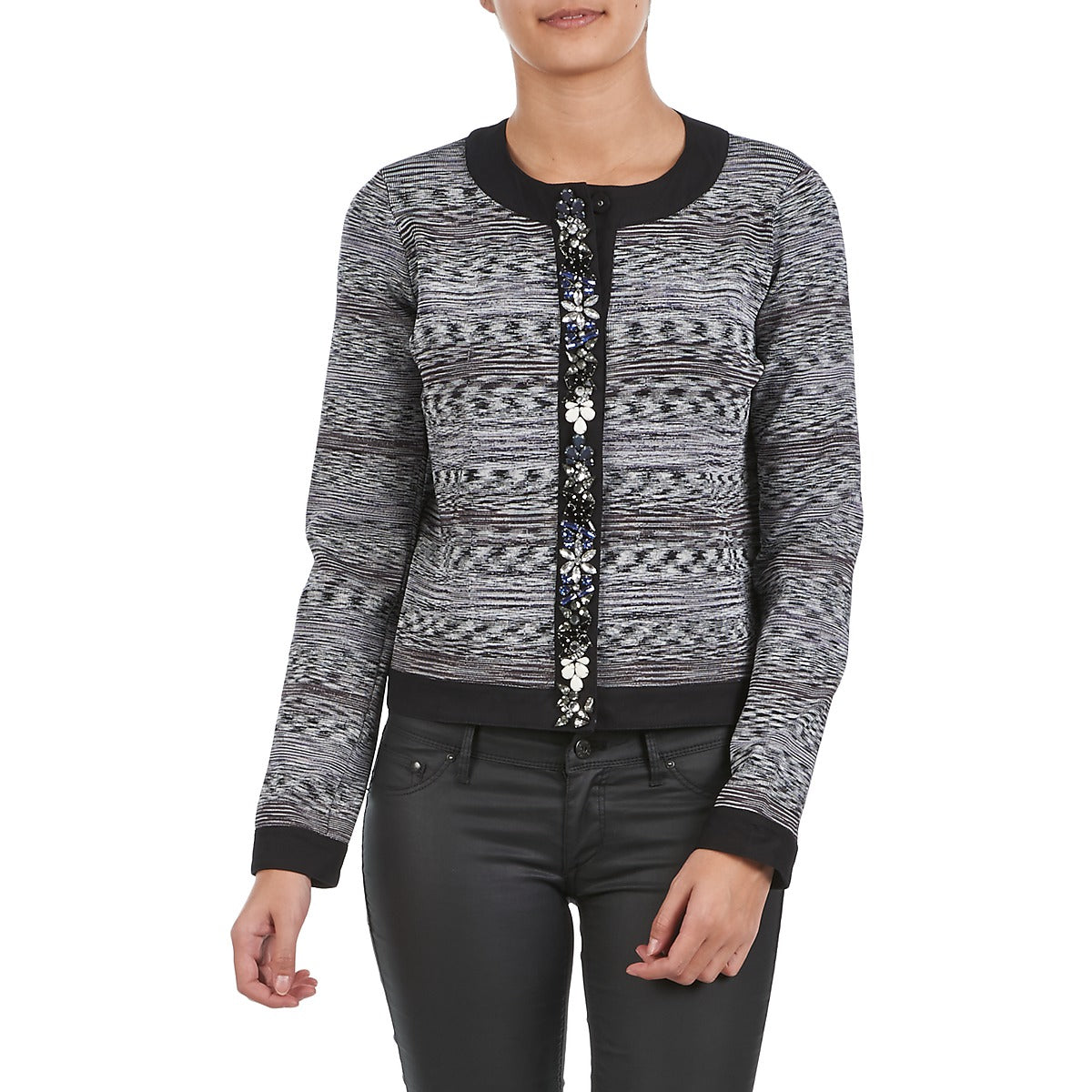 Giacca Donna Manoush BIJOU VESTE Grigio