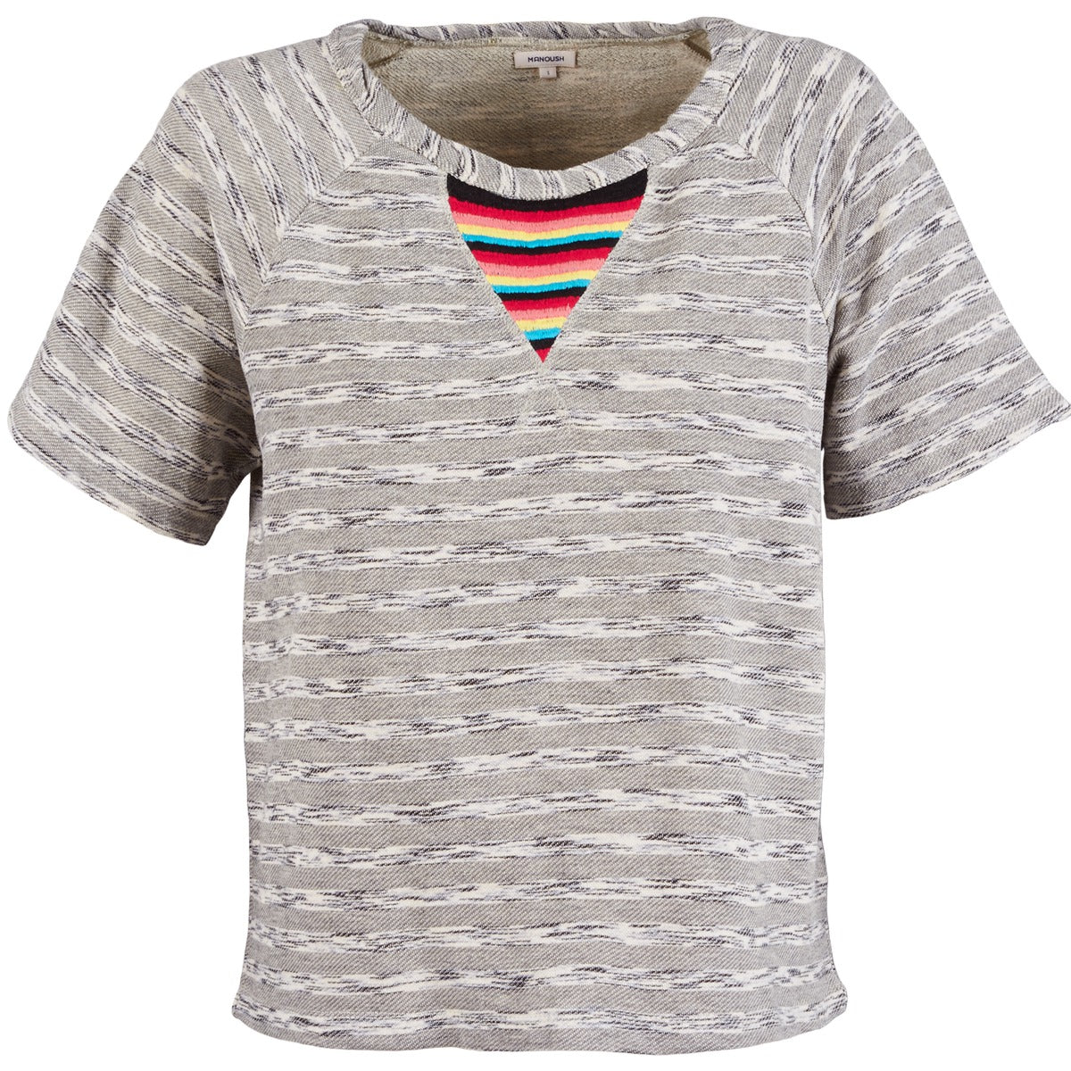 Felpa Donna Manoush ETNIC SWEAT Grigio