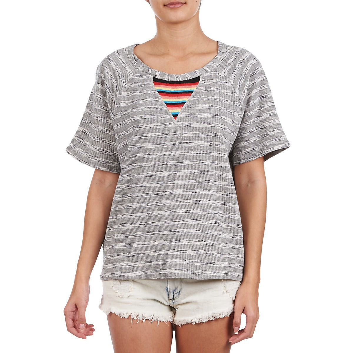 Felpa Donna Manoush ETNIC SWEAT Grigio