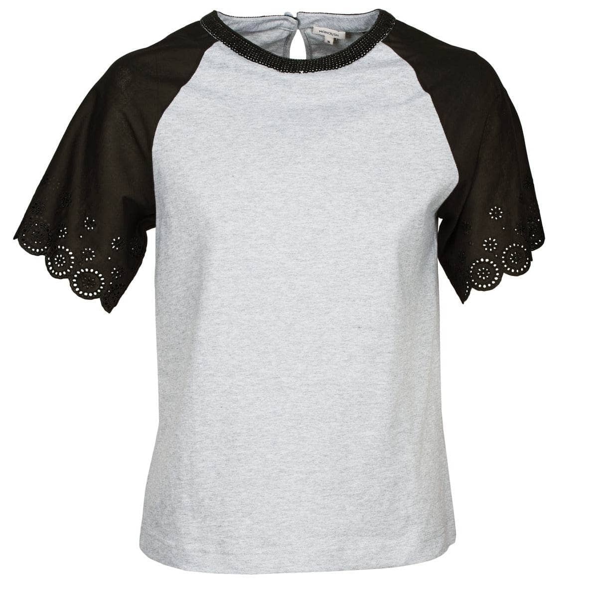 T-shirt Donna Manoush FANCY Grigio