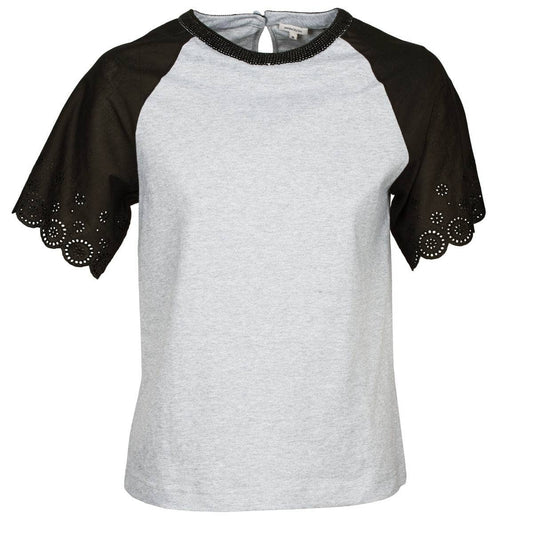T-shirt Donna Manoush FANCY Grigio