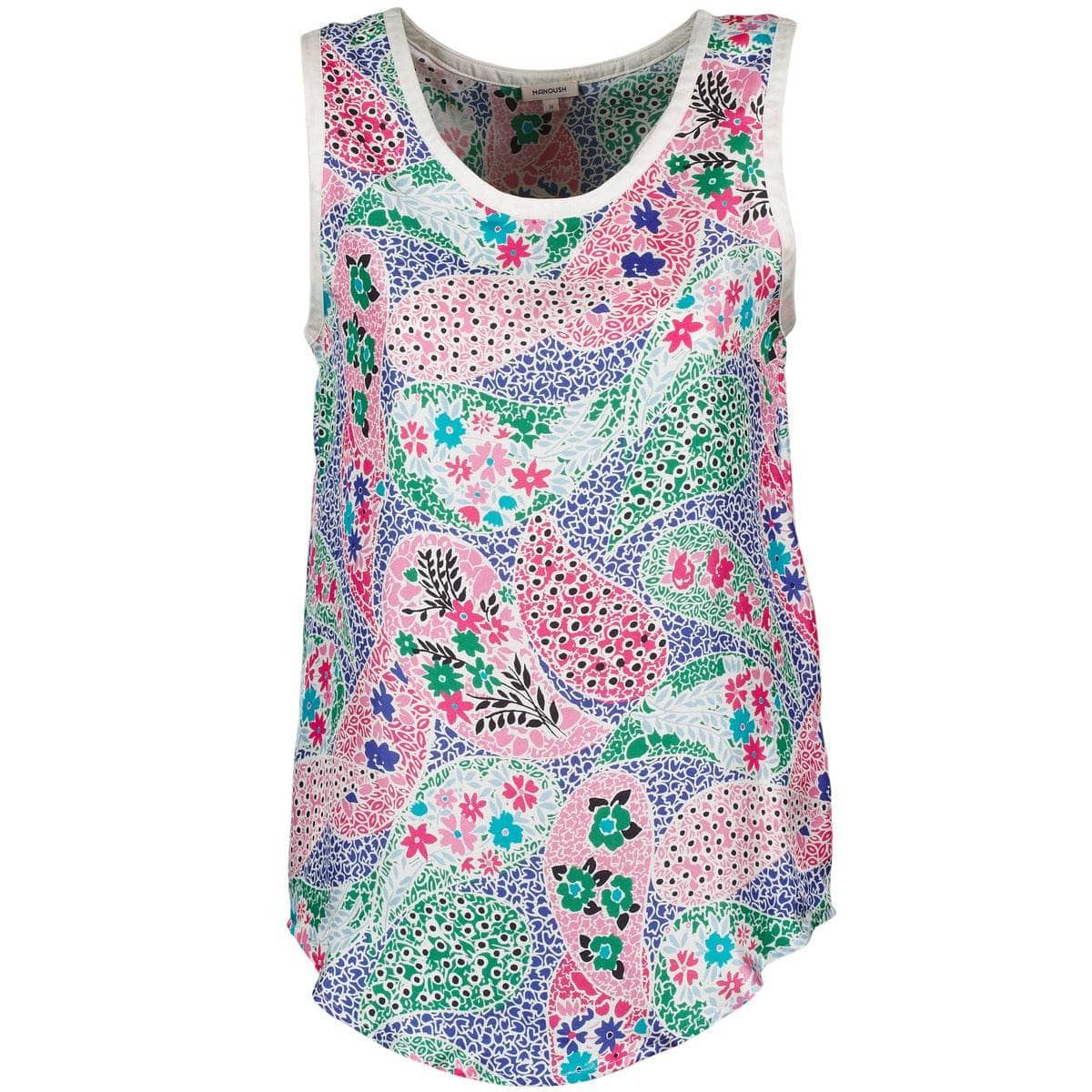 Top Donna Manoush PAISLEY RETRO Multicolore