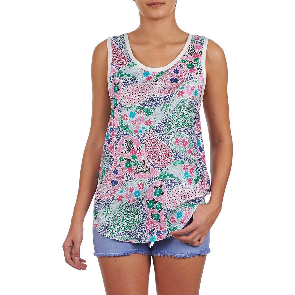 Top Donna Manoush PAISLEY RETRO Multicolore