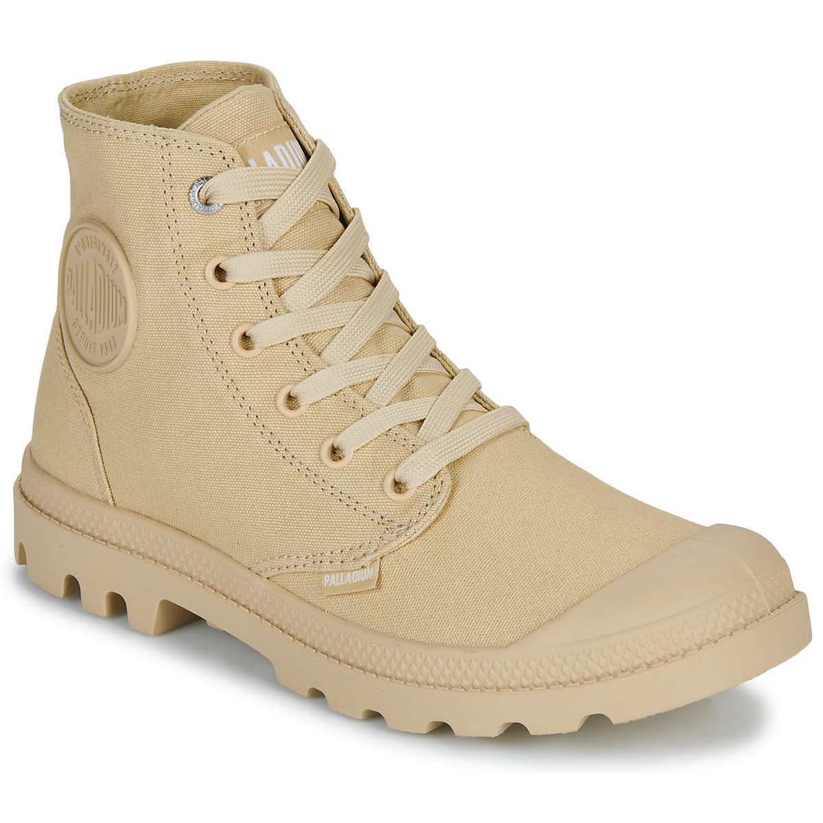 Sneakers alte Uomo Palladium MONO CHROME Beige