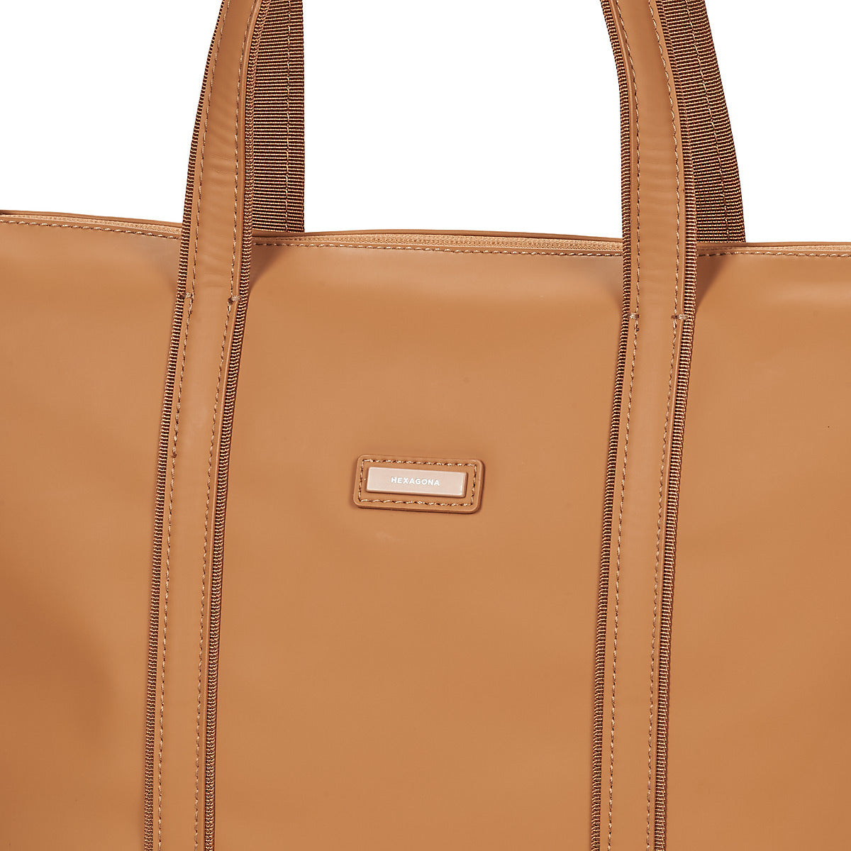 Borsa a spalla Donna Hexagona  TARA  Marrone