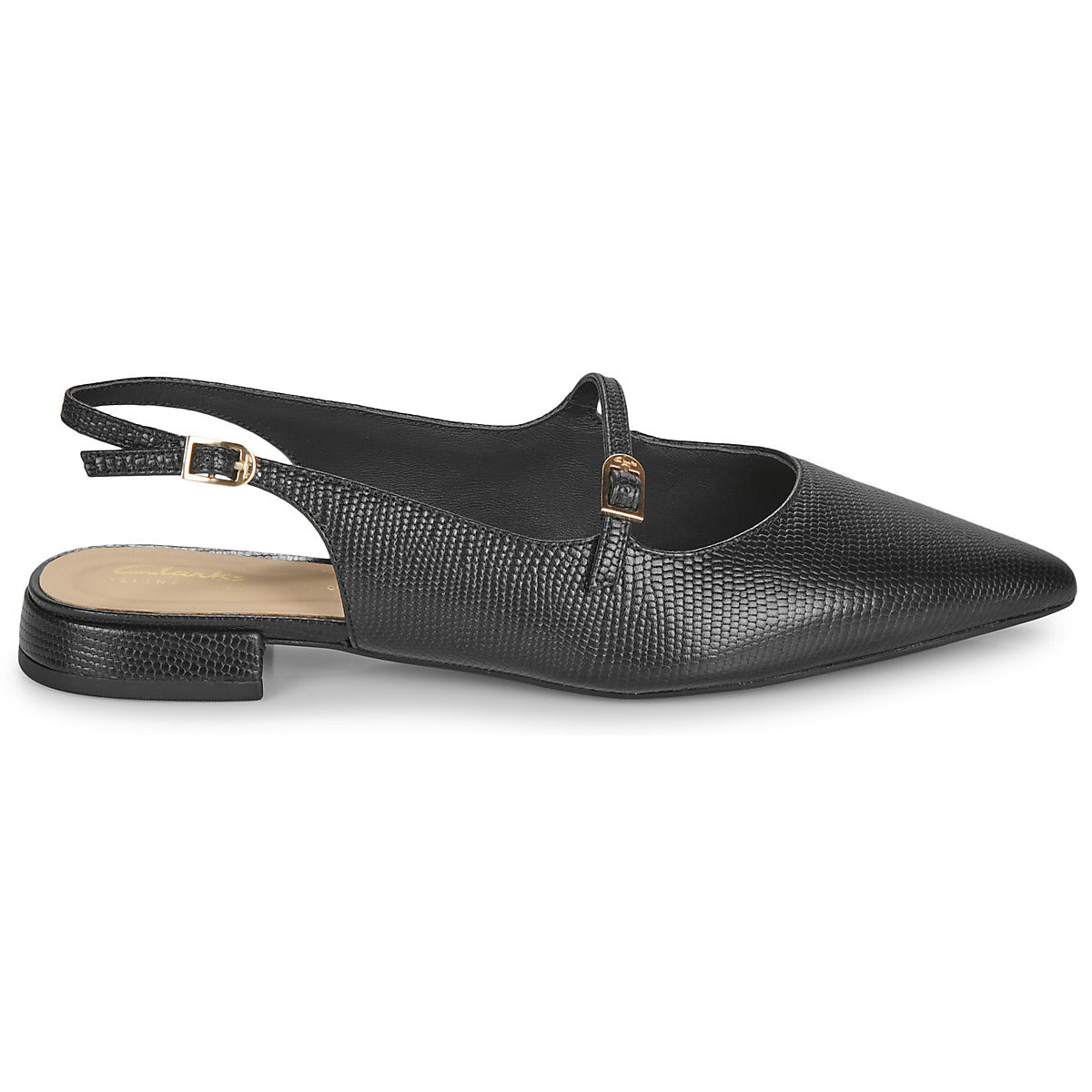 Ballerine Donna Clarks  SENSA15 SHINE  Nero