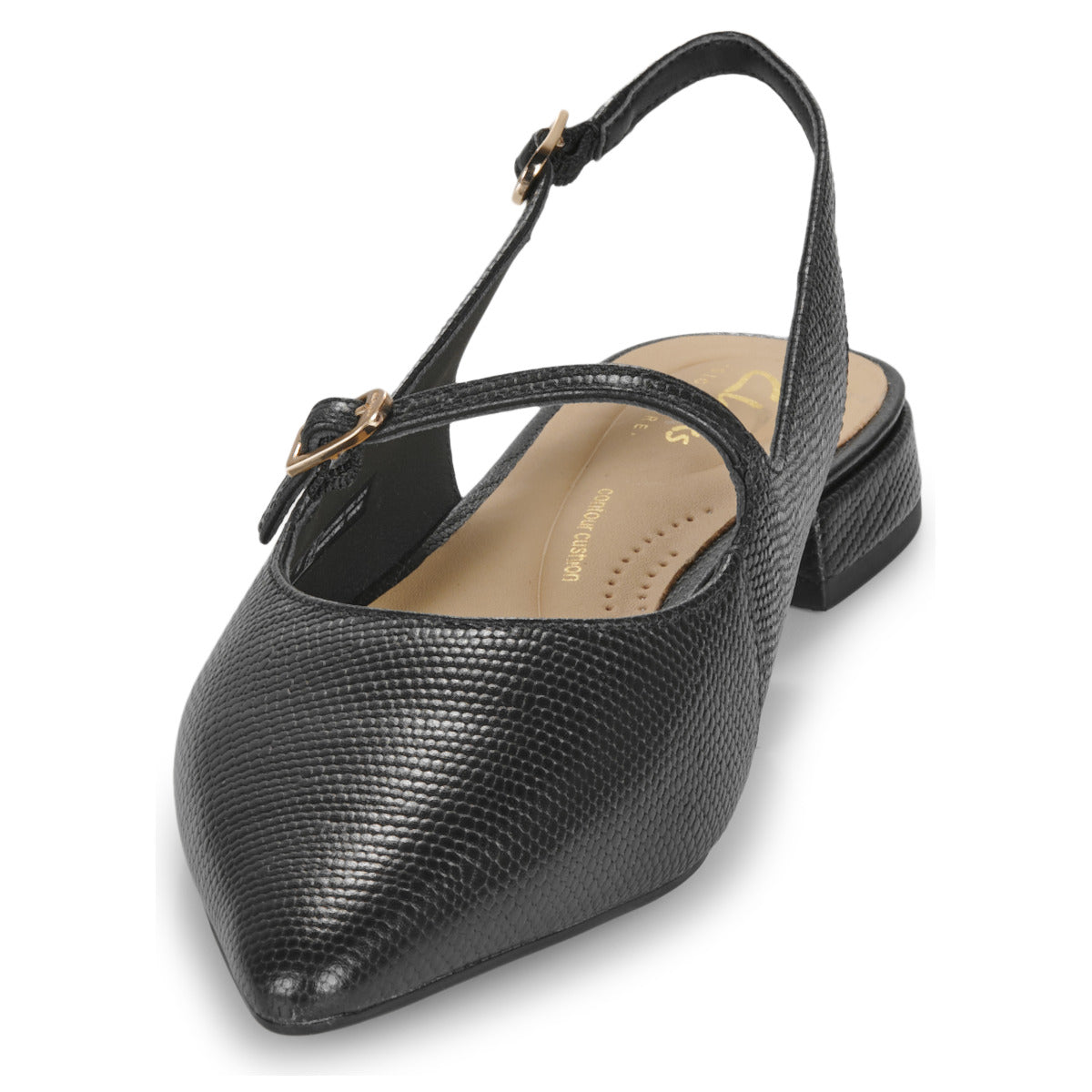 Ballerine Donna Clarks  SENSA15 SHINE  Nero
