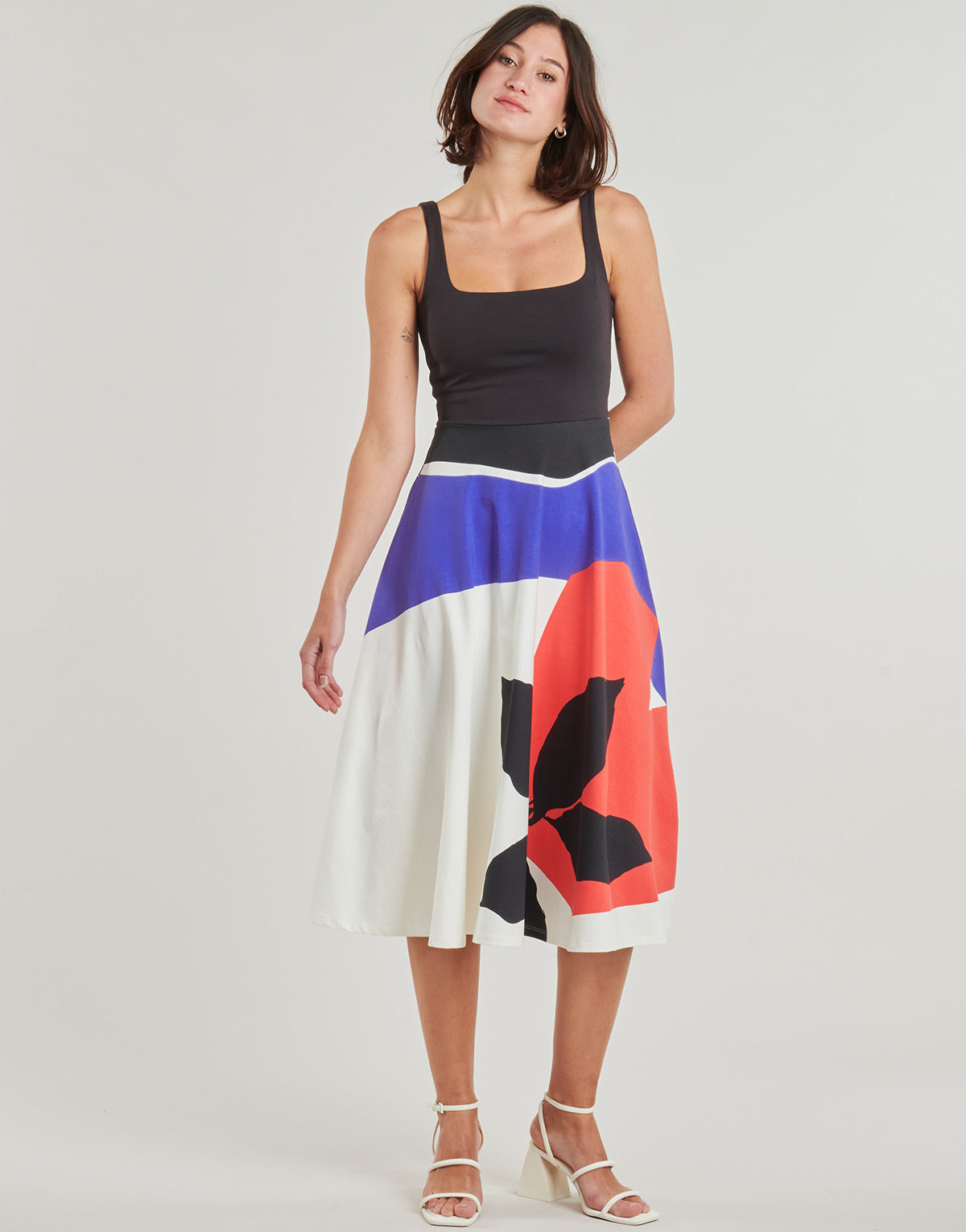 Abito lungo Donna Desigual  ONDAS LACROIX  Multicolore