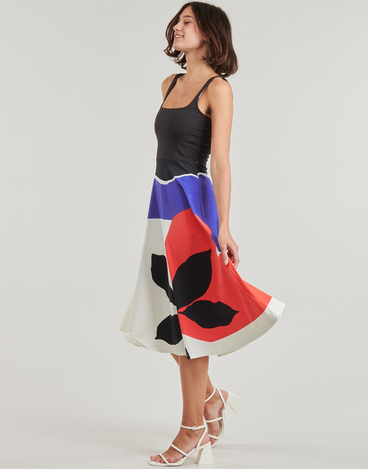 Abito lungo Donna Desigual  ONDAS LACROIX  Multicolore