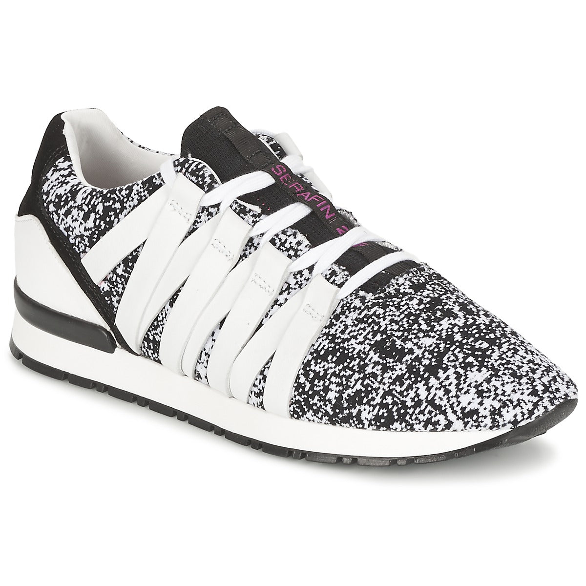 Sneakers basse Donna Serafini MIAMI Nero