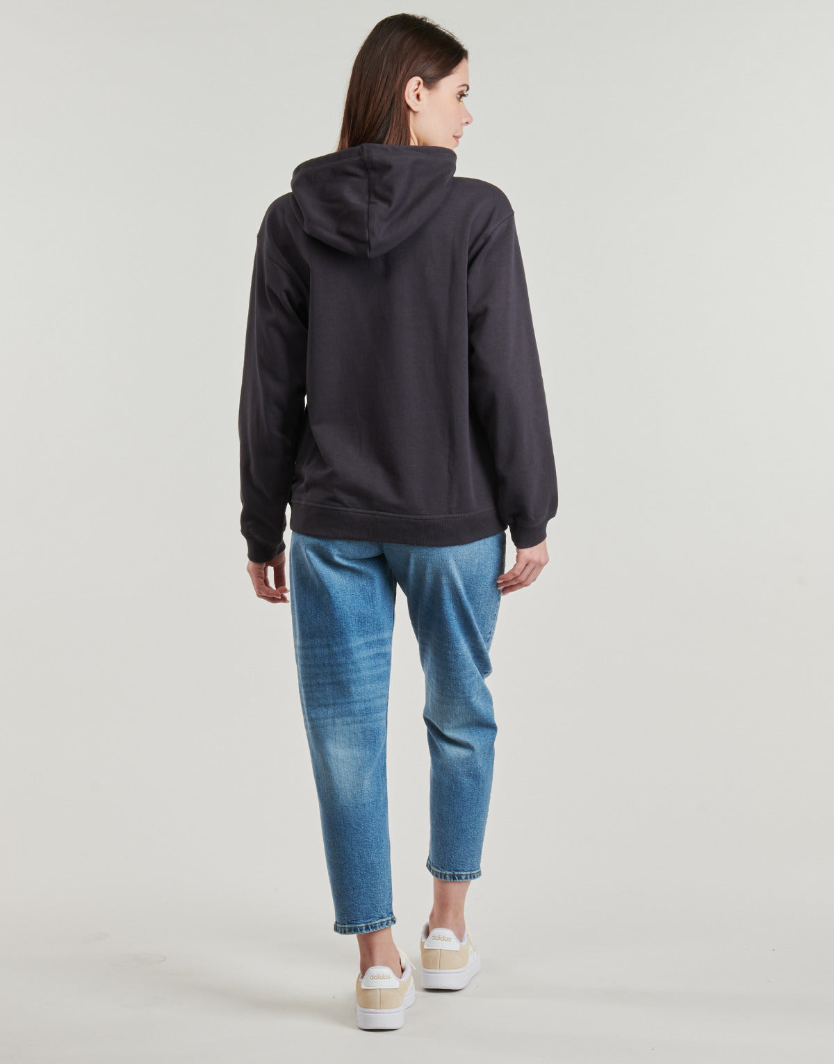 Felpa Donna Roxy  SURF STOKED HOODIE TERRY  Nero