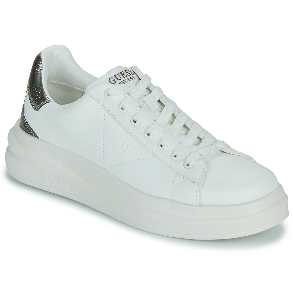 Sneakers basse Donna Guess  ELBINA  Bianco