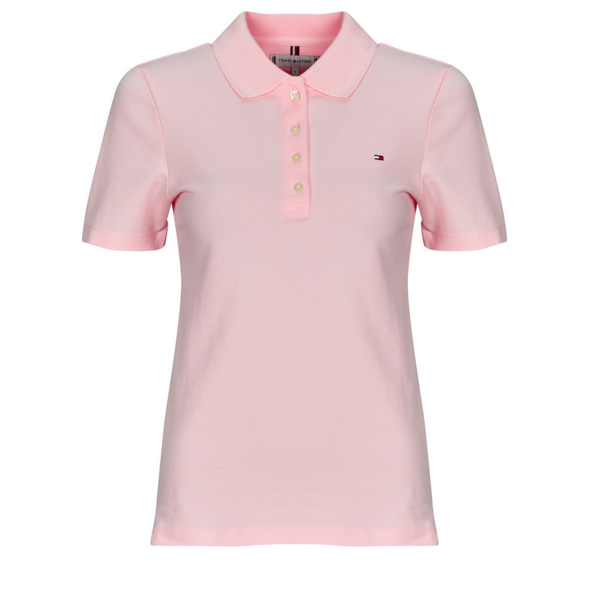Polo Donna Tommy Hilfiger  1985 SLIM PIQUE POLO SS  Rosa