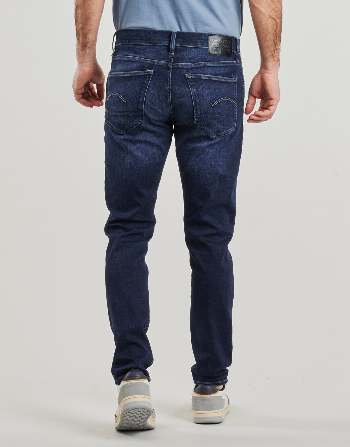 Jeans Slim Uomo G-Star Raw  3301 SLIM  Blu