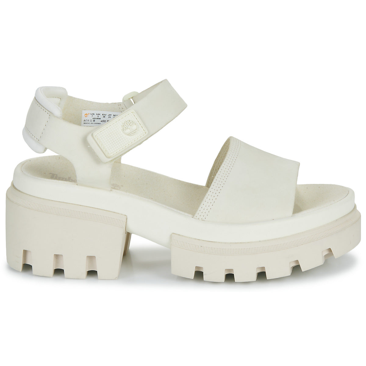 Sandali Donna Timberland  EVERLEIGH ANKLE STRAP  Bianco
