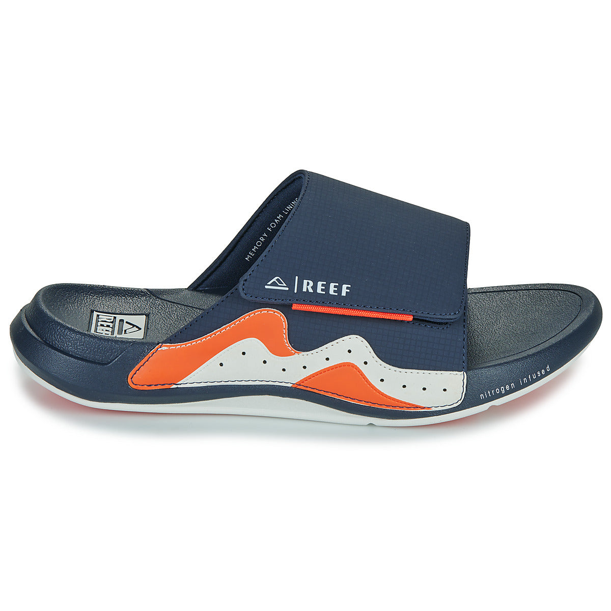 ciabatte Uomo Reef  SWELL CRUISER SLIDE  Blu