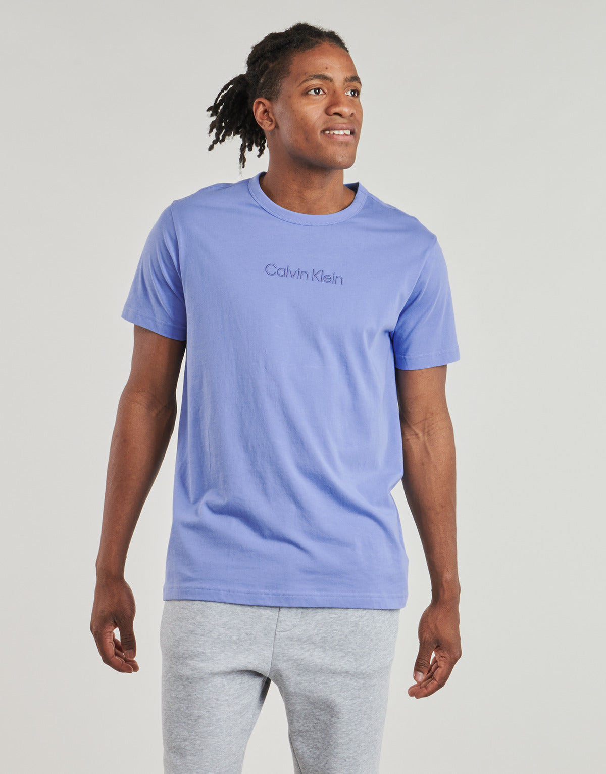 T-shirt Uomo Calvin Klein Jeans  S/S CREW NECK  Blu
