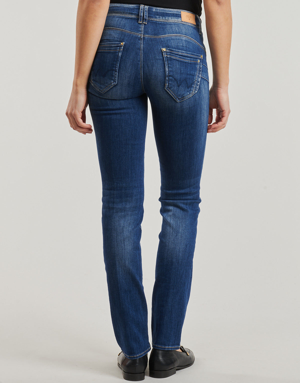 Jeans Donna Le Temps des Cerises  PULPHIRE  Blu
