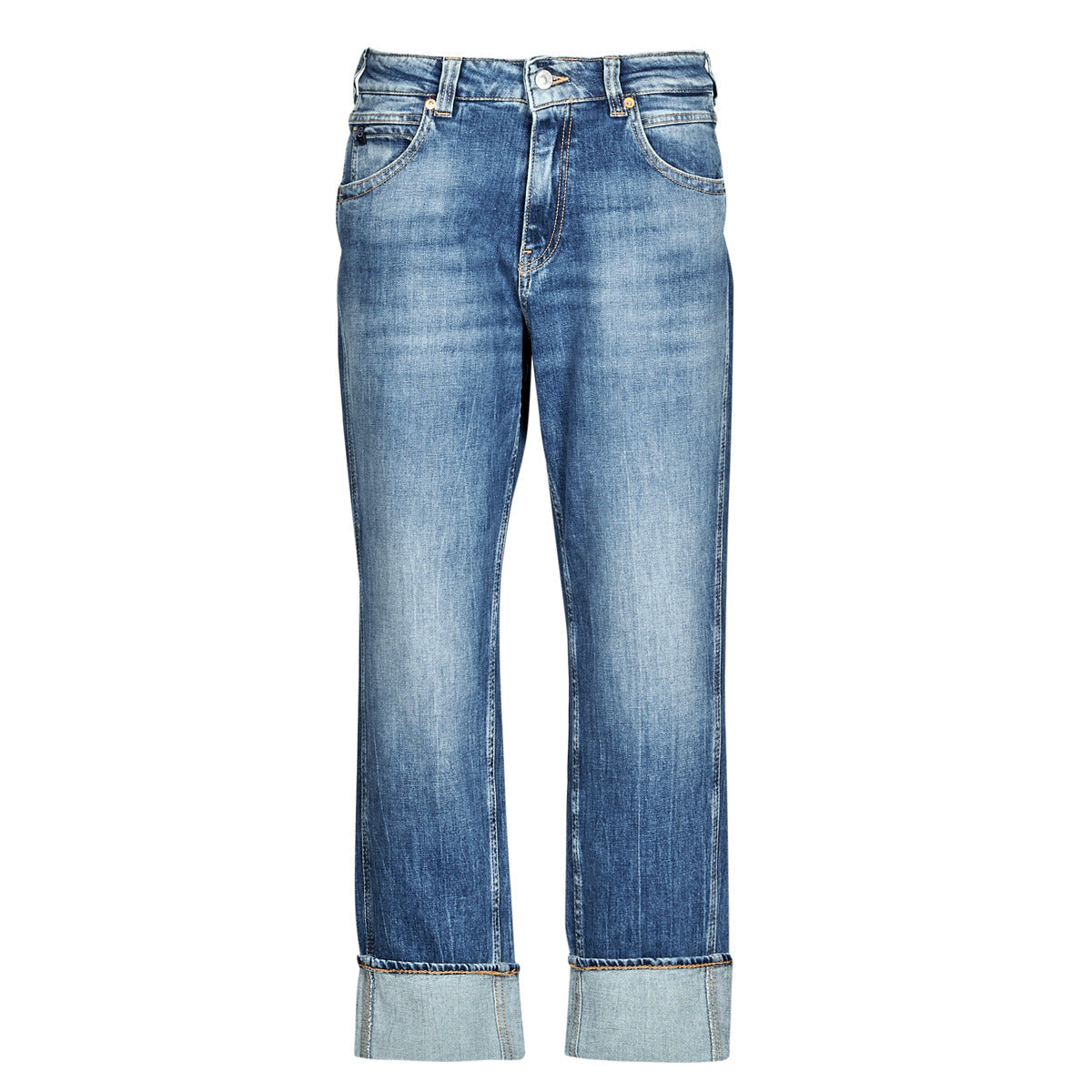 Jeans boyfriend Donna Le Temps des Cerises 400/28 Blu